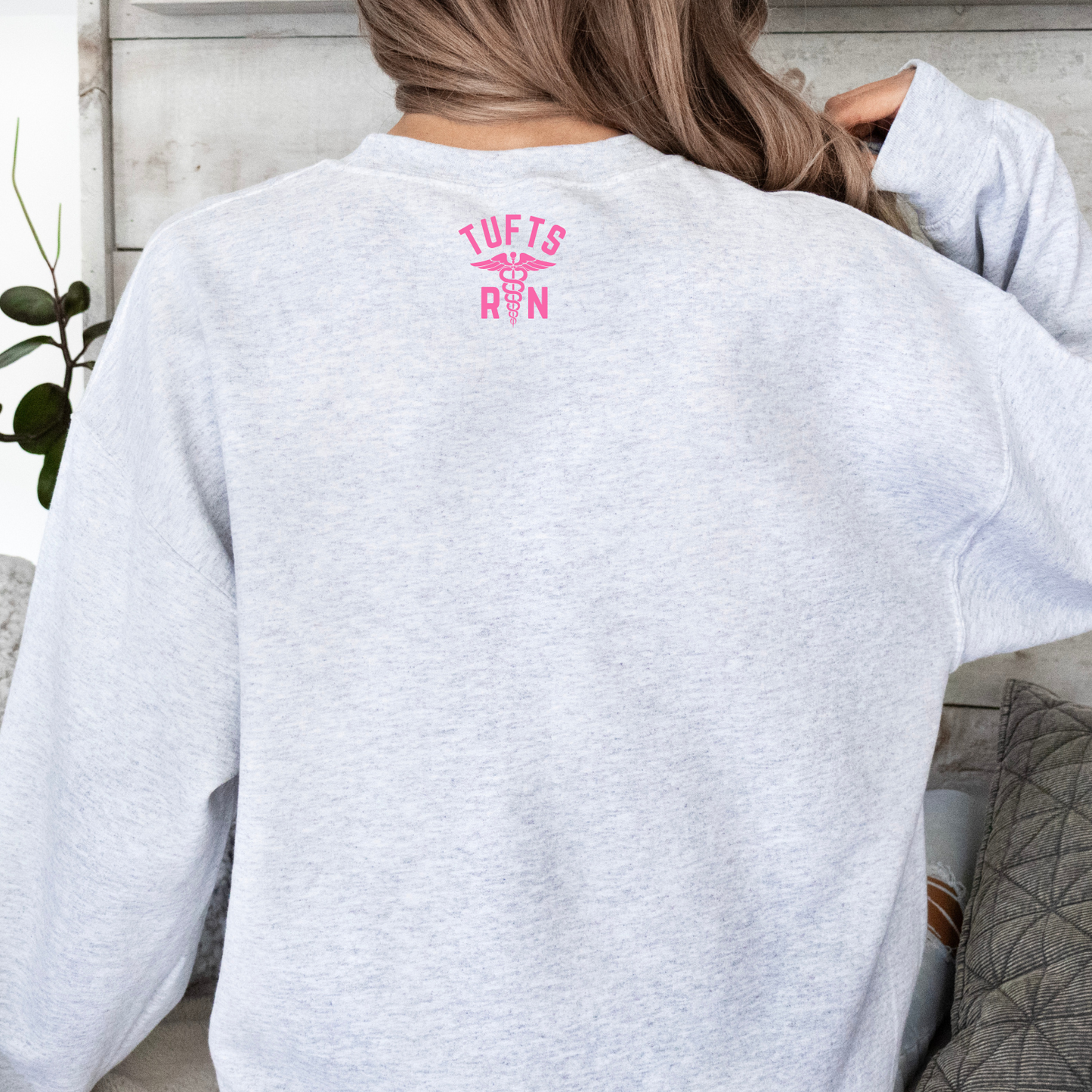 PINK TUFTS - FLOAT POOL CHAMPION CREWNECK