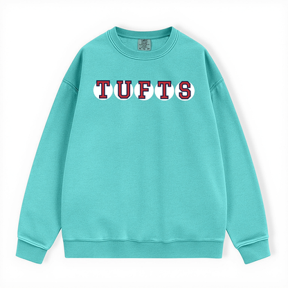 TUFTS RETIRED SOX LETTERS CREWNECK