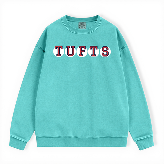 TUFTS RETIRED SOX LETTERS CREWNECK