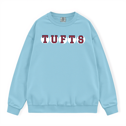 TUFTS RETIRED SOX LETTERS CREWNECK