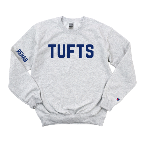 TUFTS NAVY REHAB CHAMPION CREWNECK