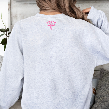TUFTS PINK NONSPECIFIC CHAMPION CREWNECK