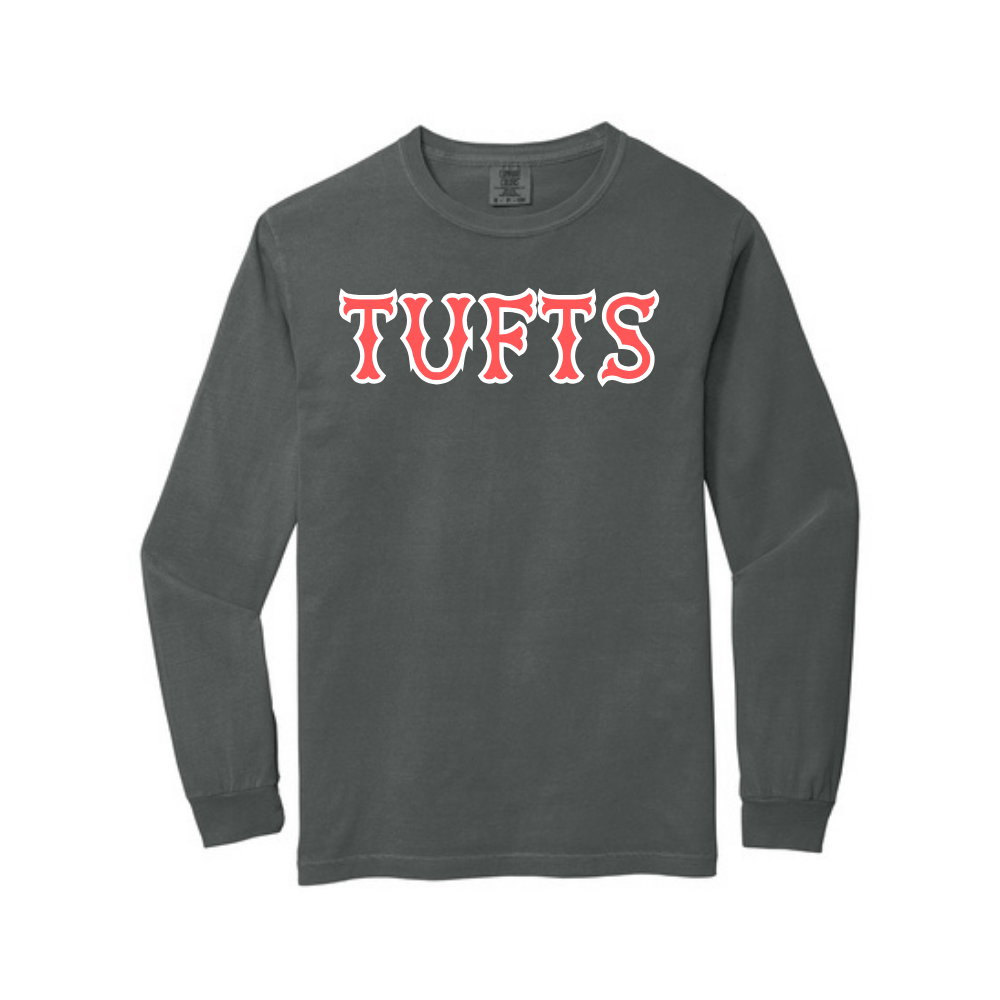 TUFTS SOX LETTERS LONG SLEEVE