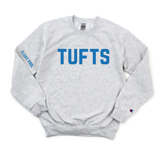 TUFTS ROYAL BLUE FLOAT POOL CHAMPION CREWNECK