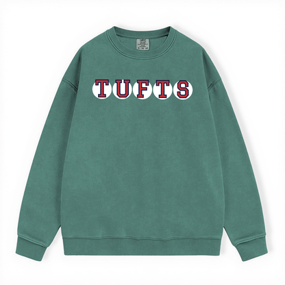 TUFTS RETIRED SOX LETTERS CREWNECK