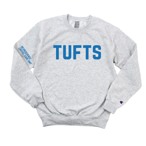 TUFTS ROYAL BLUE RN NCCU CHAMPION CREWNECK