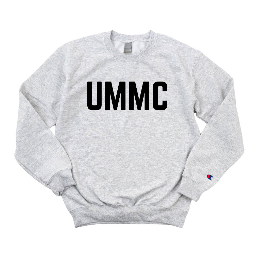 UMMC MA CHAMPION CREWNECK