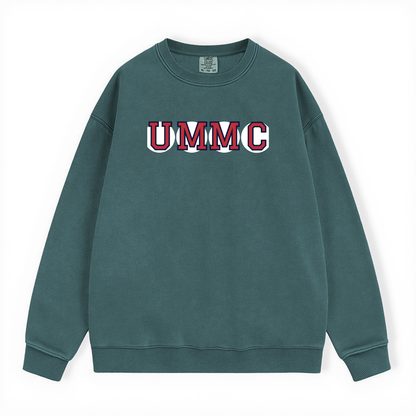 UMMC RETIRED SOX LETTERS CREWNECK