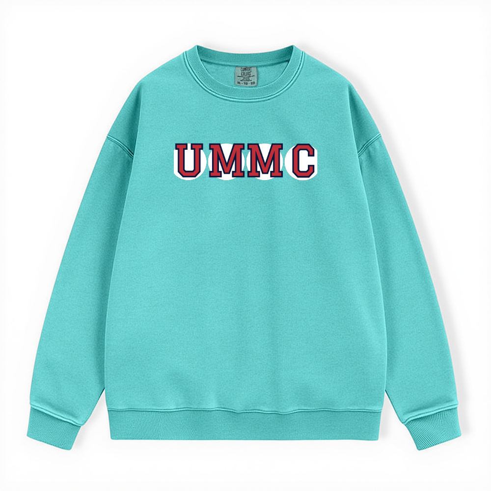 UMMC RETIRED SOX LETTERS CREWNECK