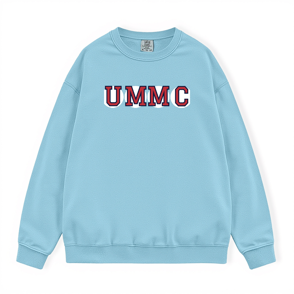 UMMC RETIRED SOX LETTERS CREWNECK