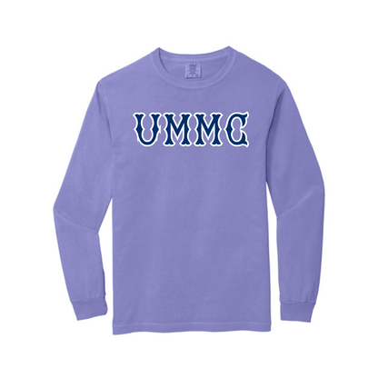 UMMC NAVY SOX LETTERS LONG SLEEVE