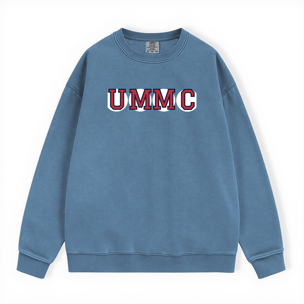 UMMC RETIRED SOX LETTERS CREWNECK