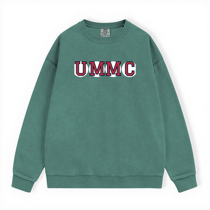 UMMC RETIRED SOX LETTERS CREWNECK