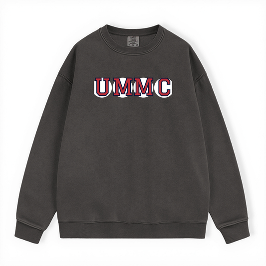 UMMC RETIRED SOX LETTER CREWNECK