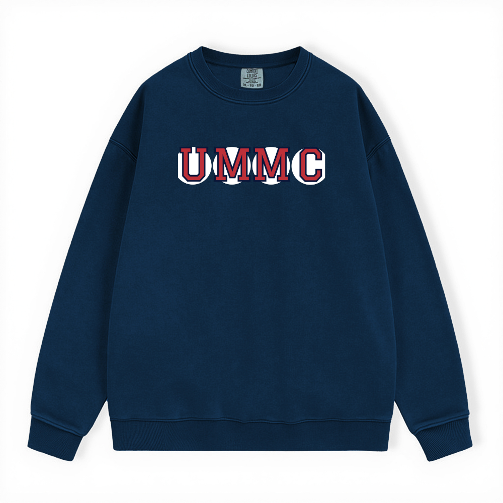 UMMC RETIRED SOX LETTERS CREWNECK