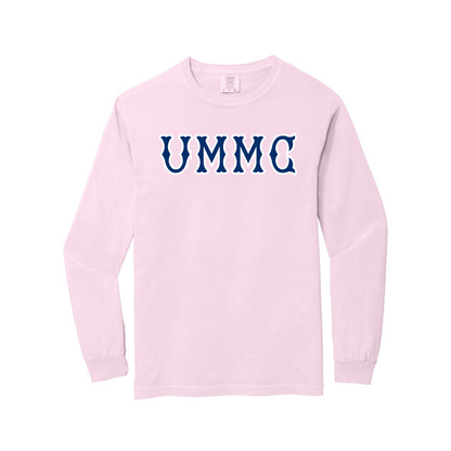 UMMC NAVY SOX LETTERS LONG SLEEVE