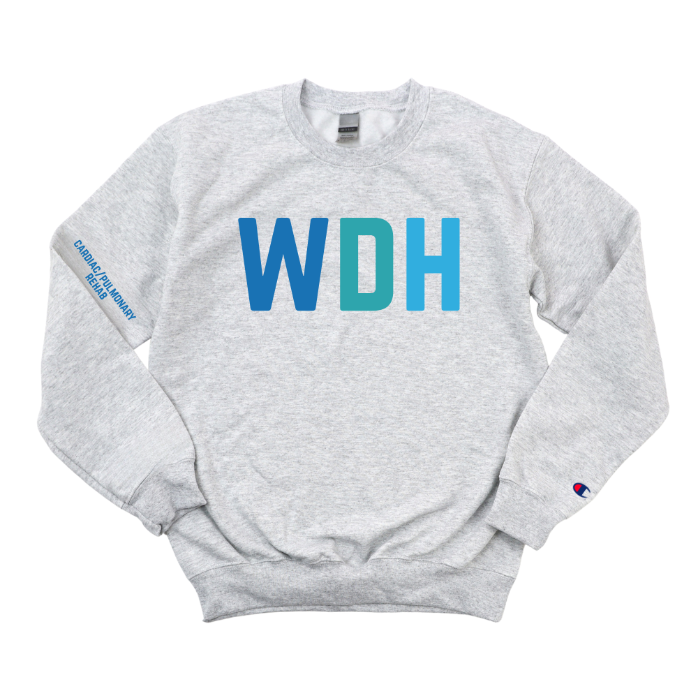 MULTIBLUE WDH RN -  CARDIAC/PULMONARY REHAB CHAMPION CREWNECK