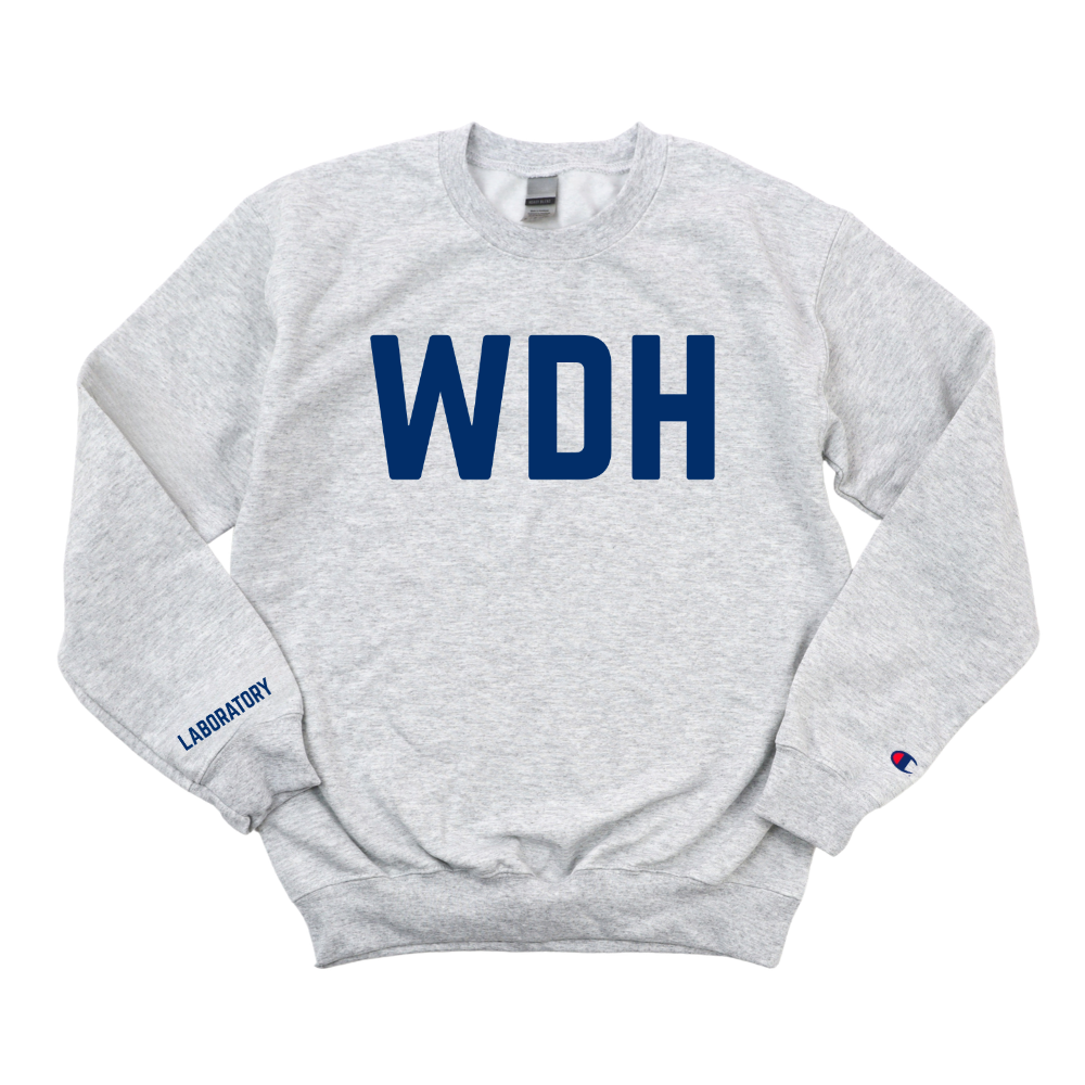 NAVY WDH LAB  - LABORATORY CHAMPION CREWNECK