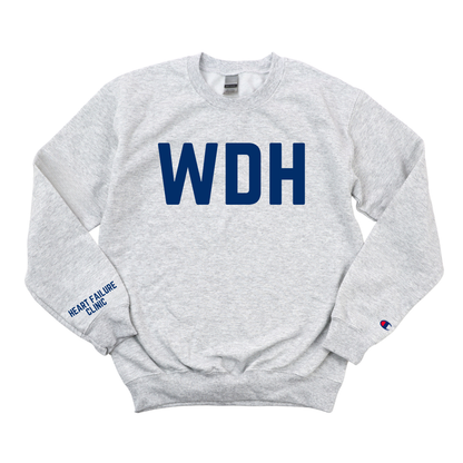 NAVY WDH HEART FAILURE CLINIC CHAMPION CREWNECK