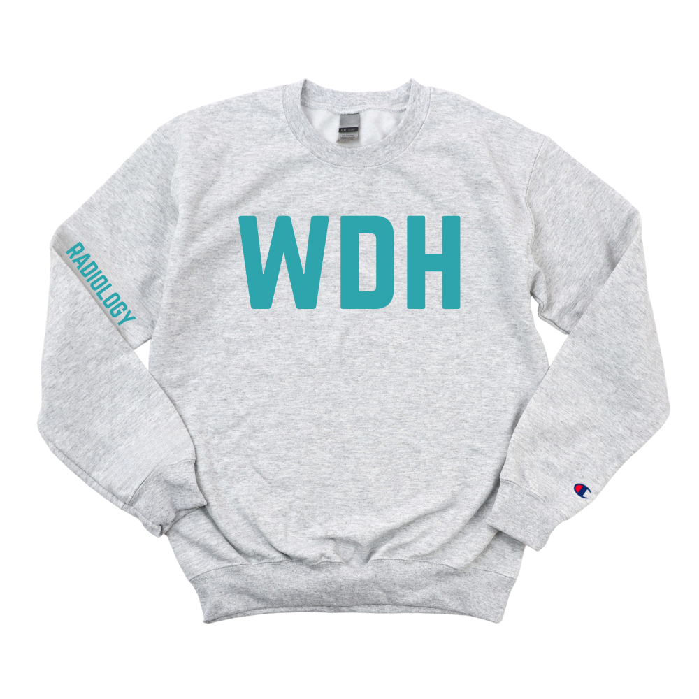 TEAL WDH MRI - RADIOLOGY CLINIC CHAMPION CREWNECK