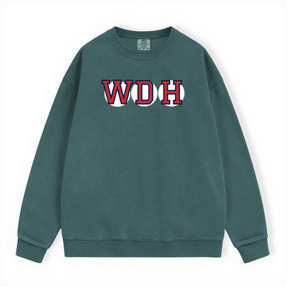WDH RETIRED SOX LETTERS CREWNECK