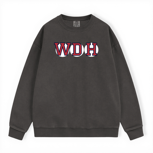 WDH RETIRED SOX LETTER CREWNECK