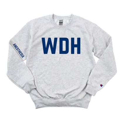 NAVY WDH ANESTHESIA - CHAMPION CREWNECK