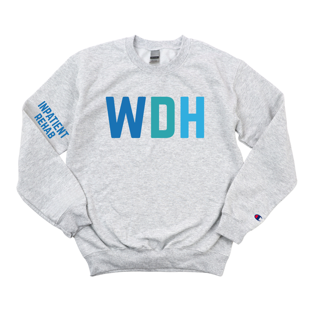WDH INPATIENT REHAB CHAMPION CREWNECK