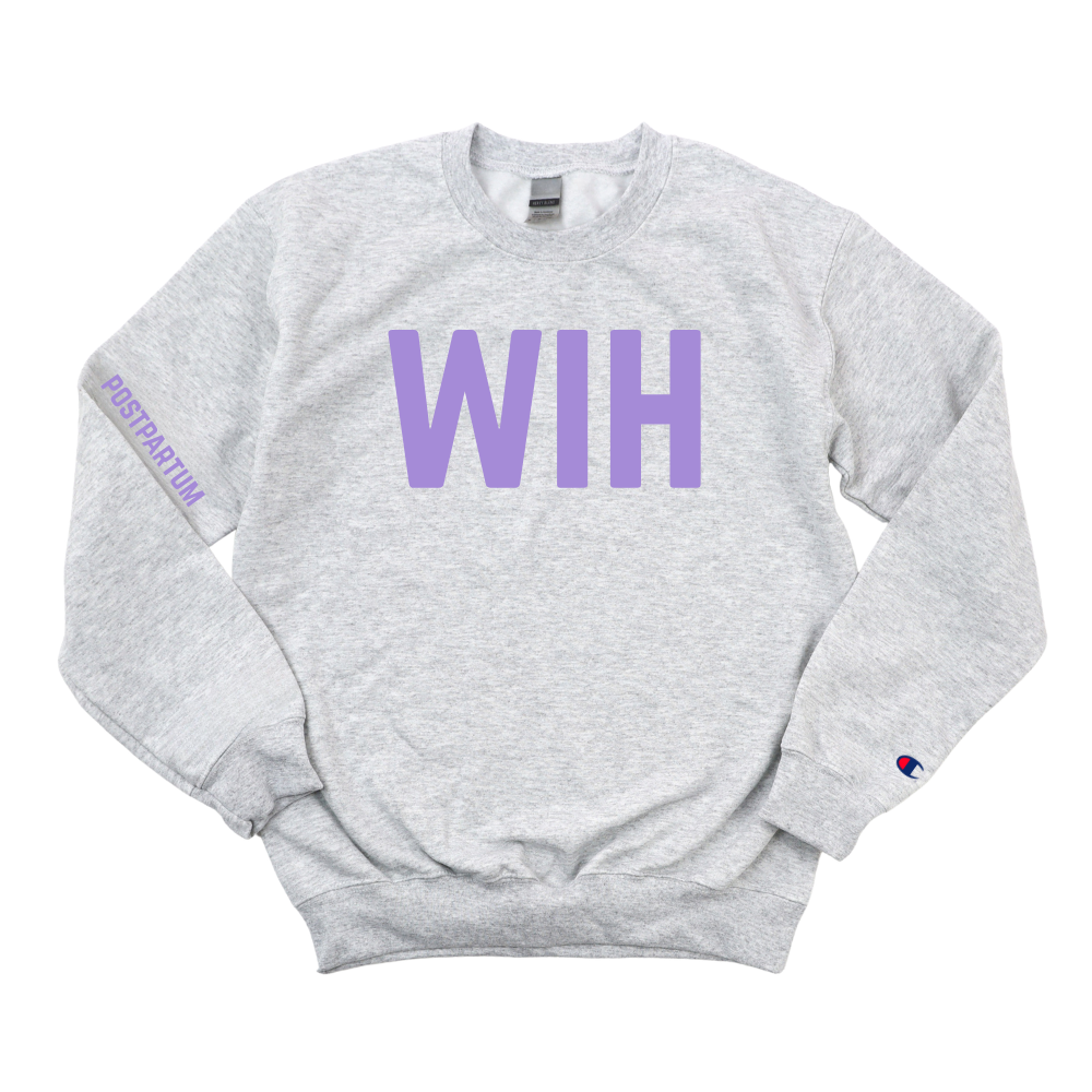 LILAC WIH RN- POSTPARTUM CHAMPION CREWNECK