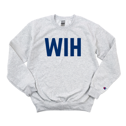 WIH MA CHAMPION CREWNECK