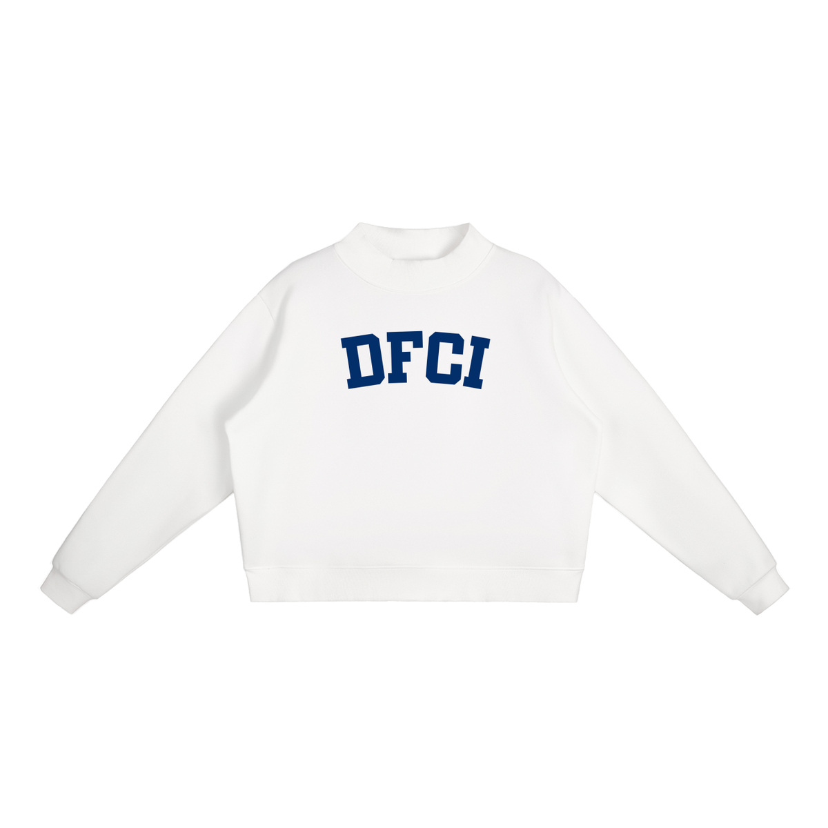 DFCI BLOCK LETTERS MOCK NECK
