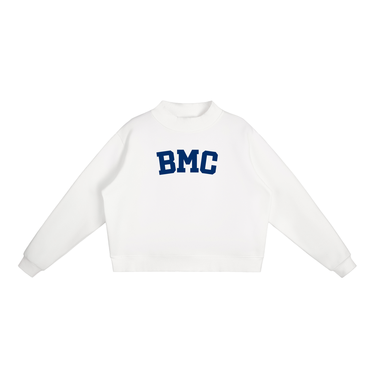 BMC BLOCK LETTER MOCK NECK