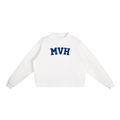 MVH BLOCK LETTER MOCK NECK
