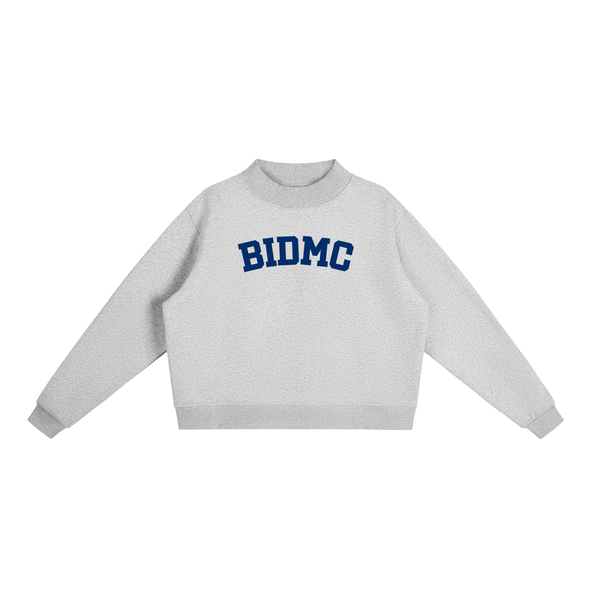 BIDMC BLOCK LETTERS MOCK NECK