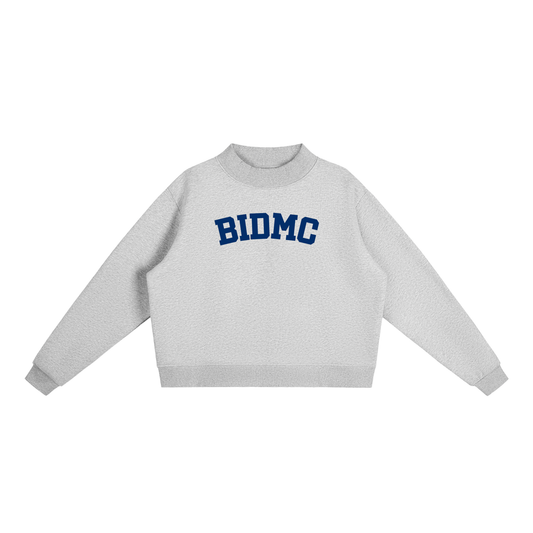 BIDMC BLOCK LETTER MOCK NECK