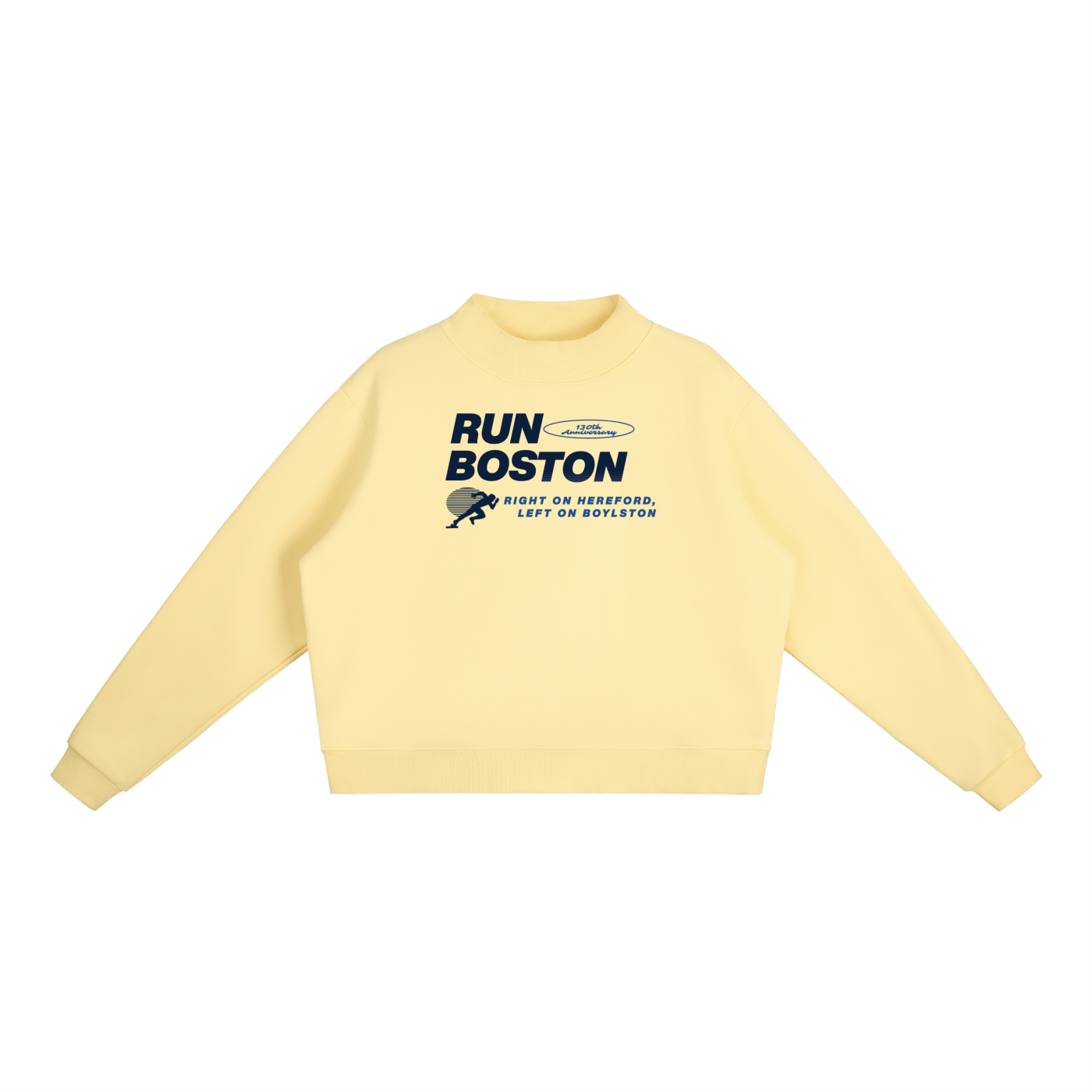 RIGHT ON HEREFORD MOCK-NECK CREW