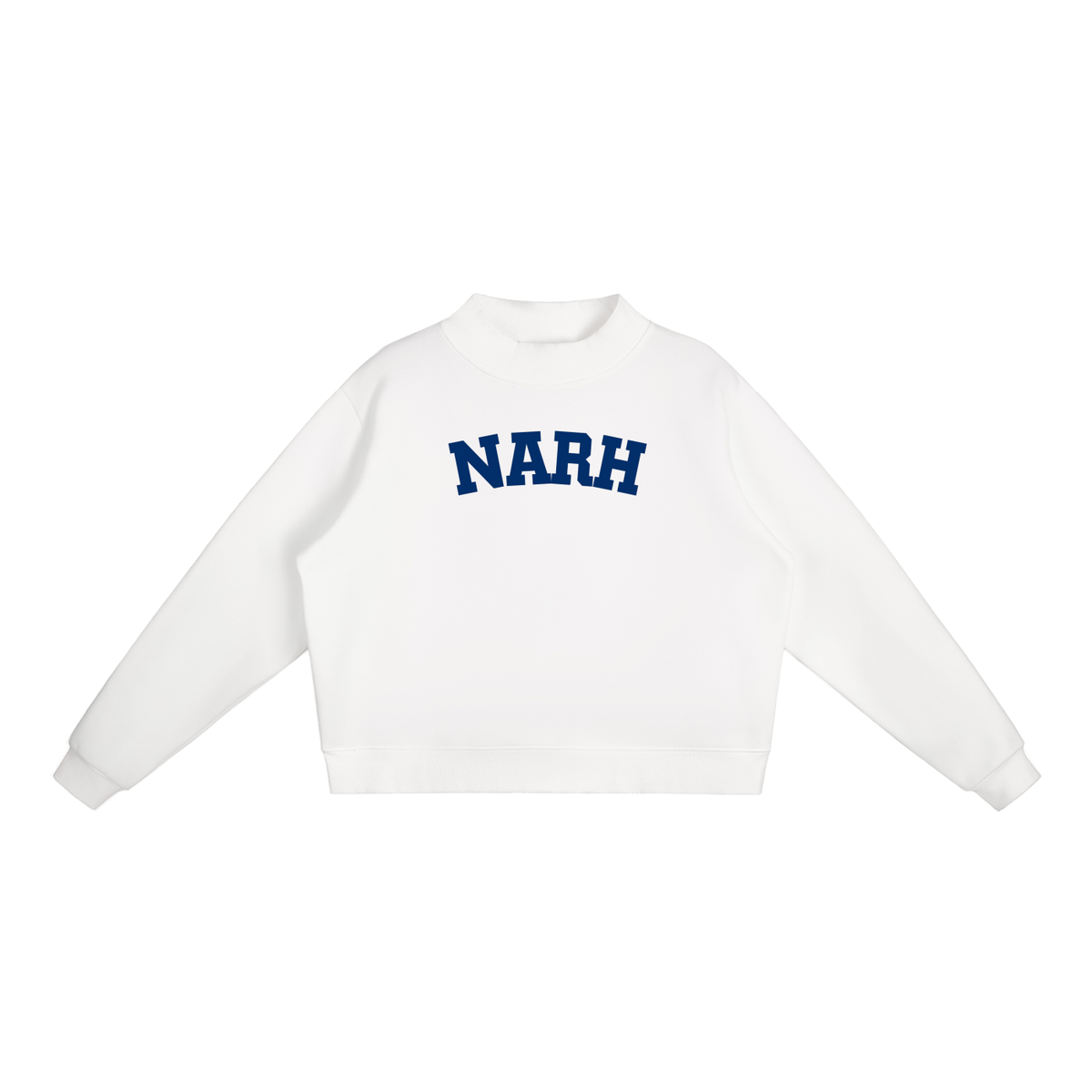 NARH BLOCK LETTERS MOCK NECK