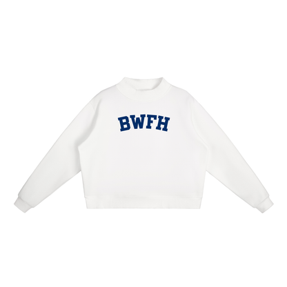 BWFH BLOCK LETTERS MOCK NECK