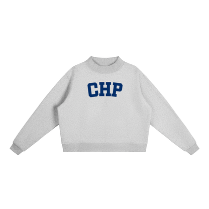 CHP BLOCK LETTER MOCK NECK