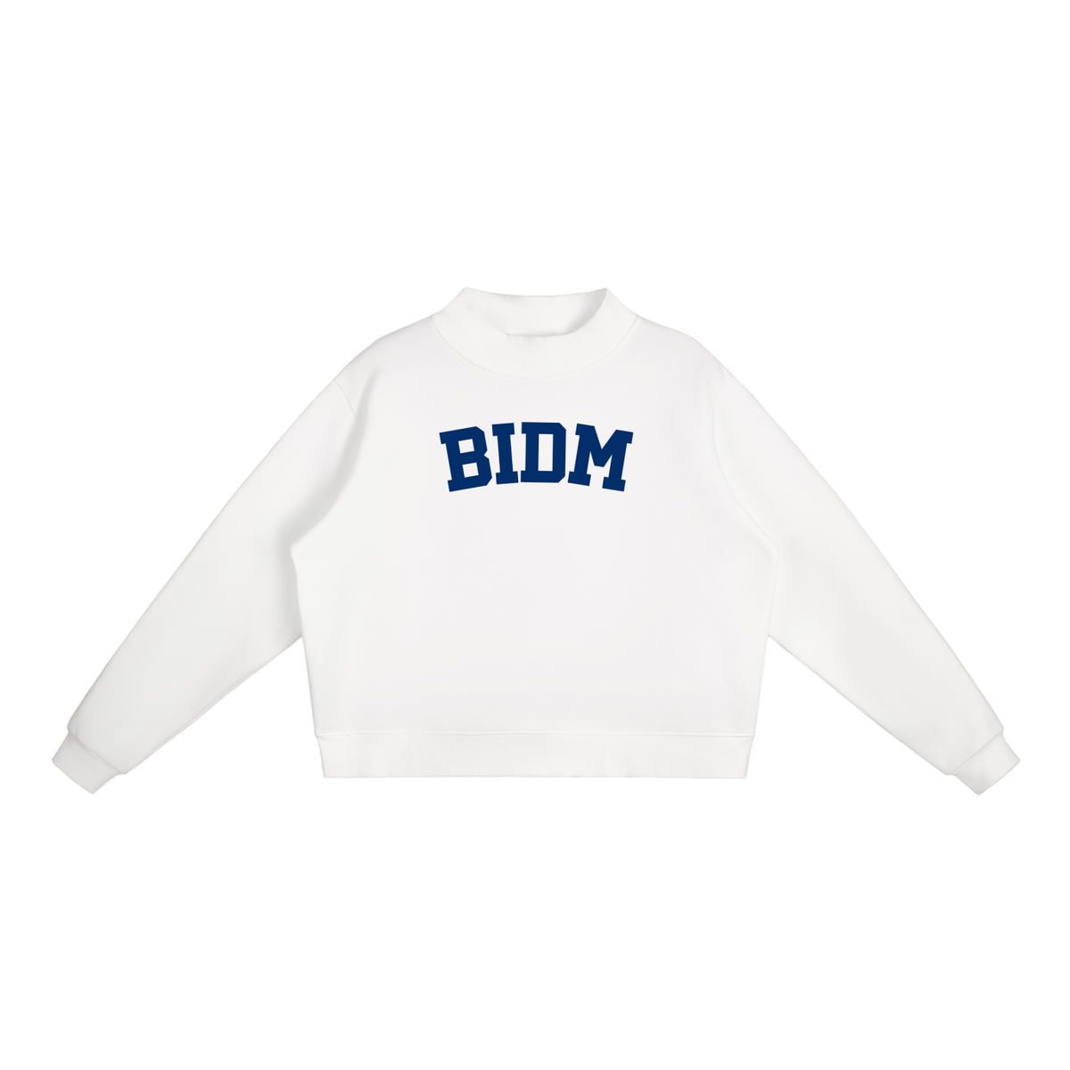 BIDM BLOCK LETTERS MOCK NECK