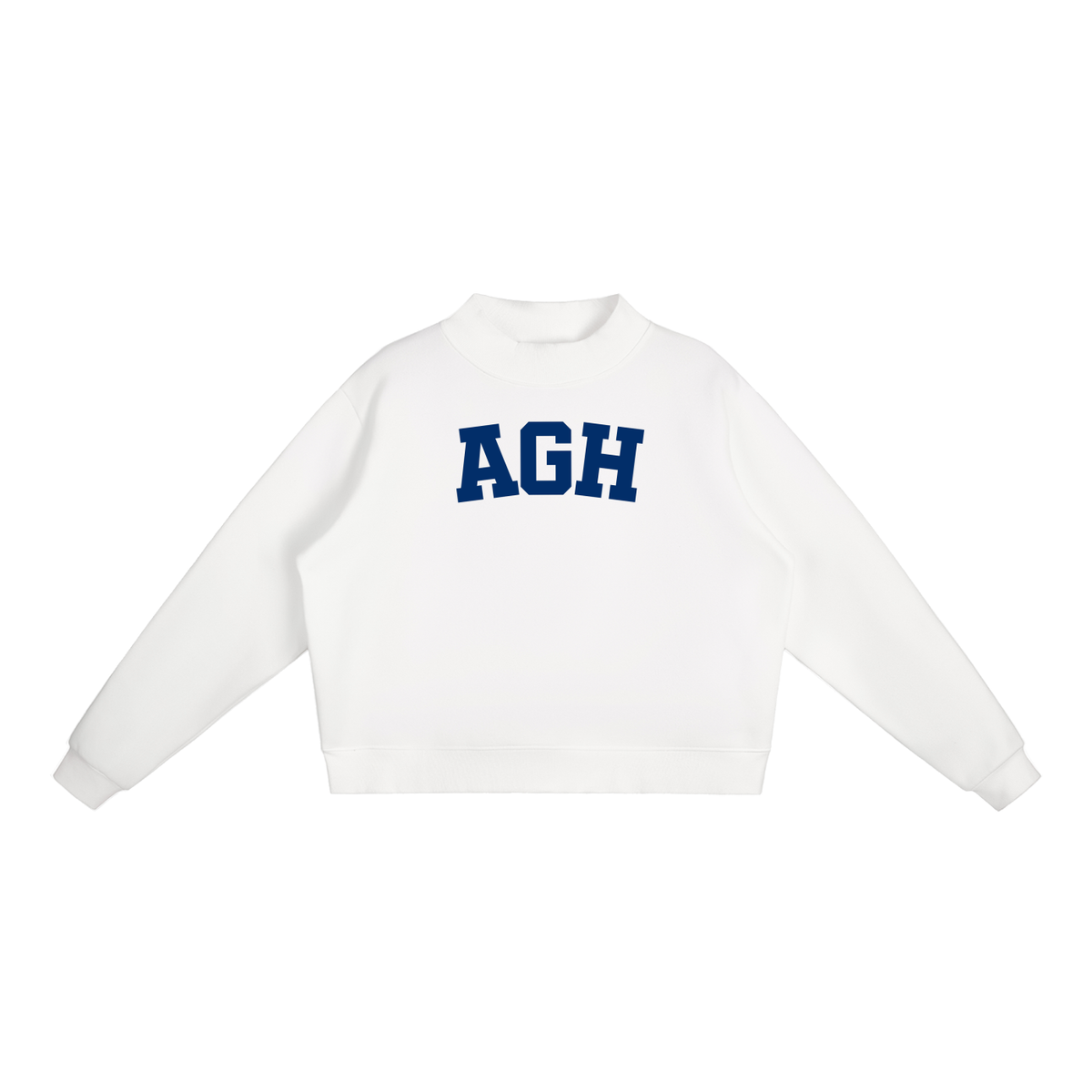 AGH BLOCK LETTER MOCK NECK