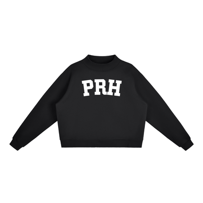 PRH BLOCK LETTER BLACK MOCK NECK