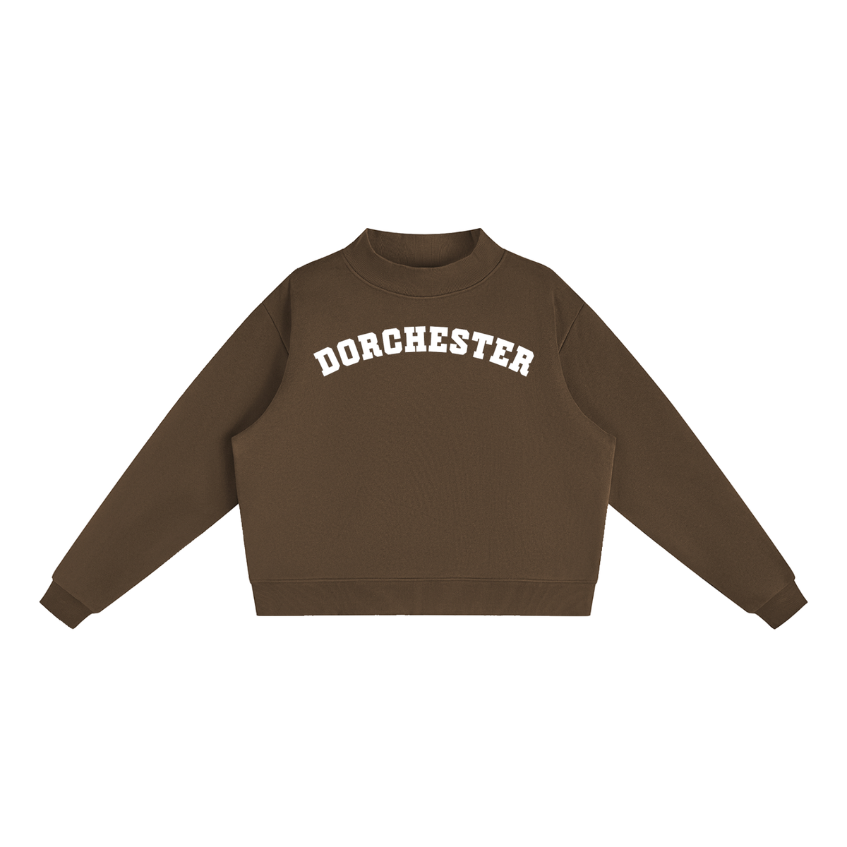 DORCHESTER BLOCK LETTERS MOCK NECK