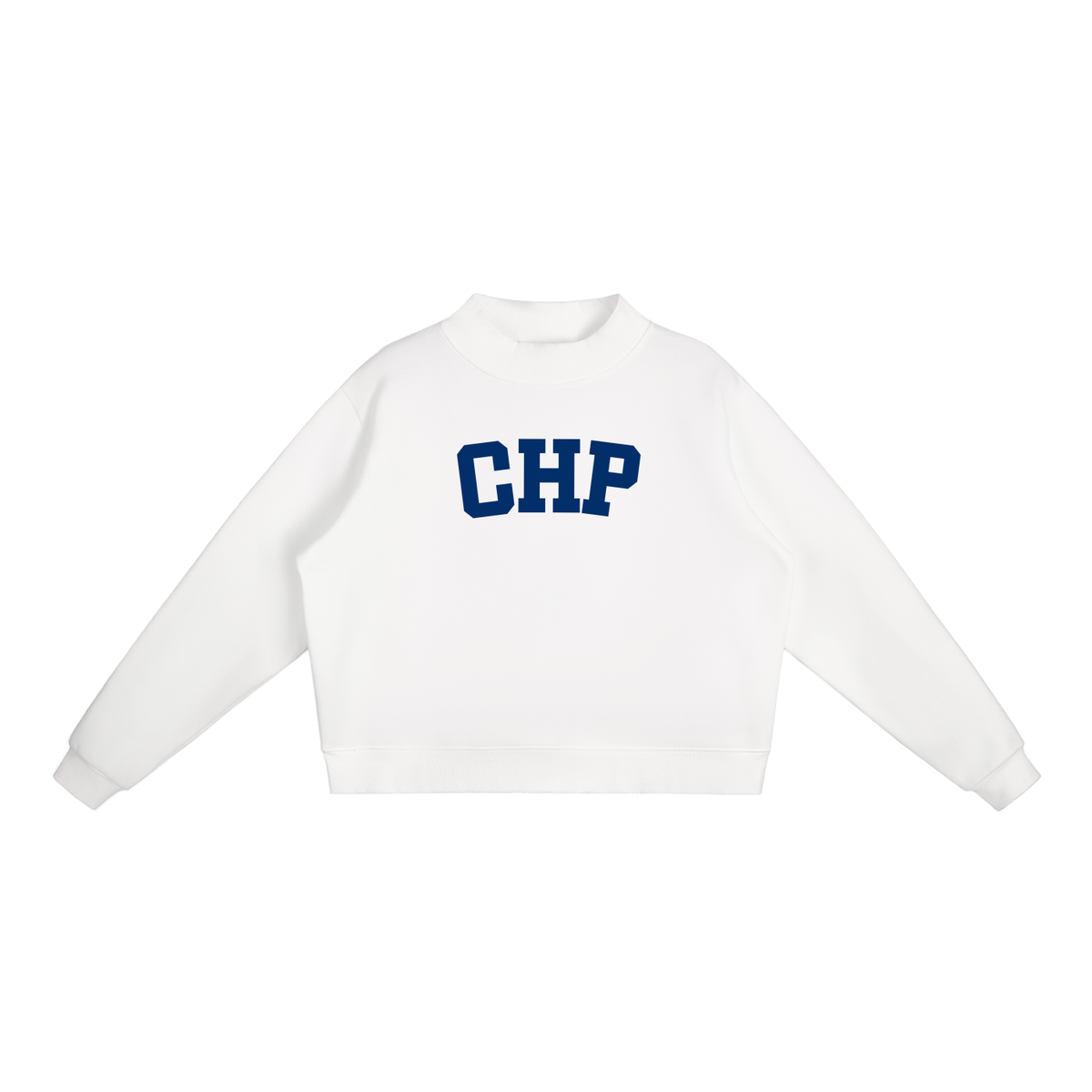 CHP BLOCK LETTER MOCK NECK
