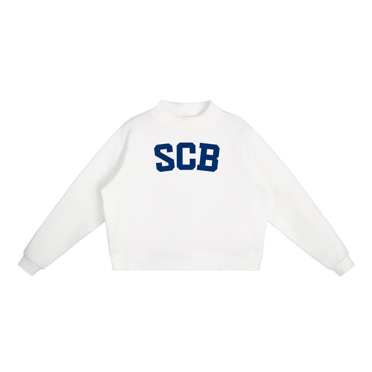 SCB BLOCK LETTER MOCK NECK
