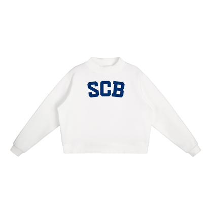 SCB BLOCK LETTER MOCK NECK