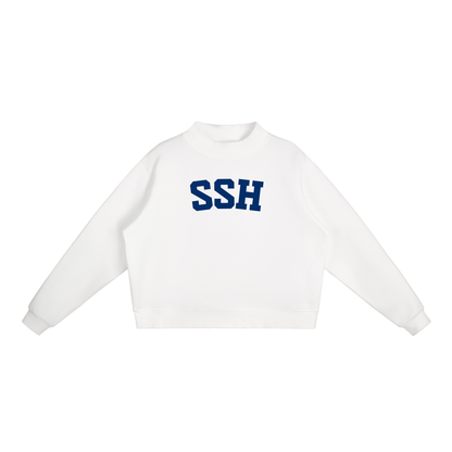 SSH BLOCK LETTERS MOCK NECK