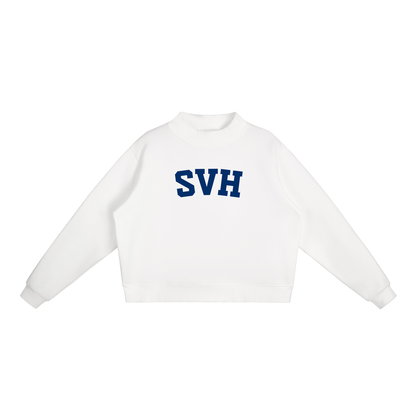 SVH BLOCK LETTER MOCK NECK