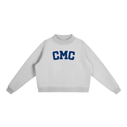CMC BLOCK LETTER MOCK NECK