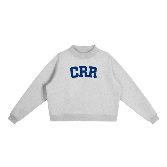 CRR BLOCK LETTER MOCK NECK